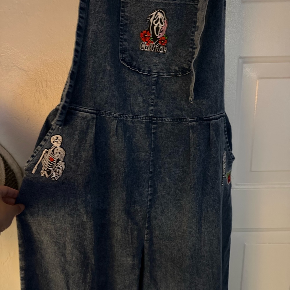 Custom patch Halloween overalls special Halloween price! Make an offer- sold - Picture 9 of 10